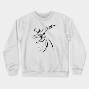 Cultural And Spiritual Dance Of The Dervish Line Art Crewneck Sweatshirt